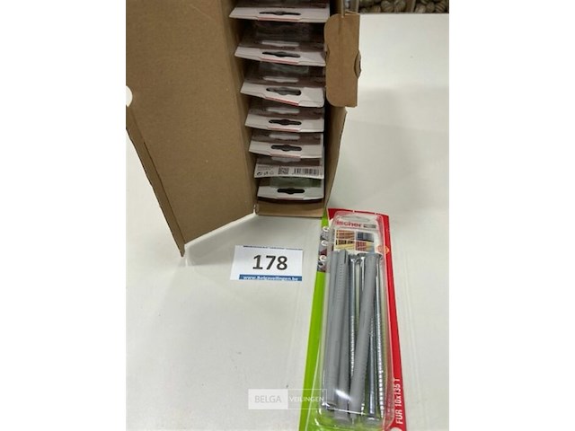 10xfischer slafplug met houtdraadbout 10x135 torx - afbeelding 3 van  3