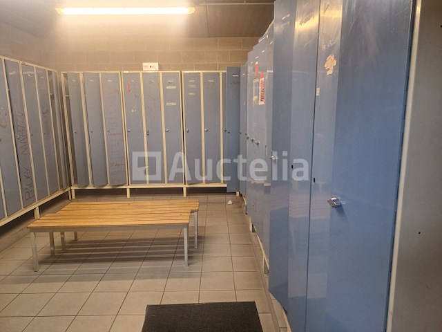 11-blok metalen lockers/lockers - afbeelding 2 van  4