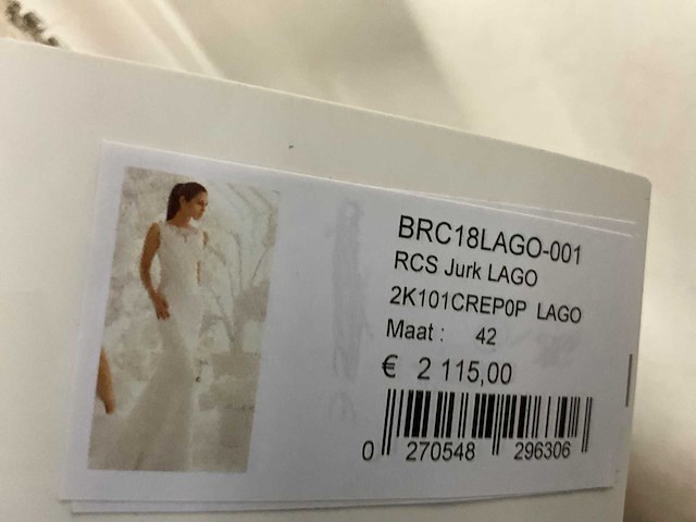 11 bruidsjurken rosa clara (totaalprijs) - afbeelding 18 van  27