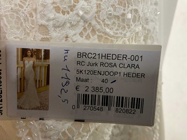 11 bruidsjurken rosa clara (totaalprijs) - afbeelding 19 van  27
