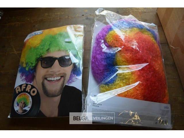 11 carnvalspruiken - afbeelding 1 van  2