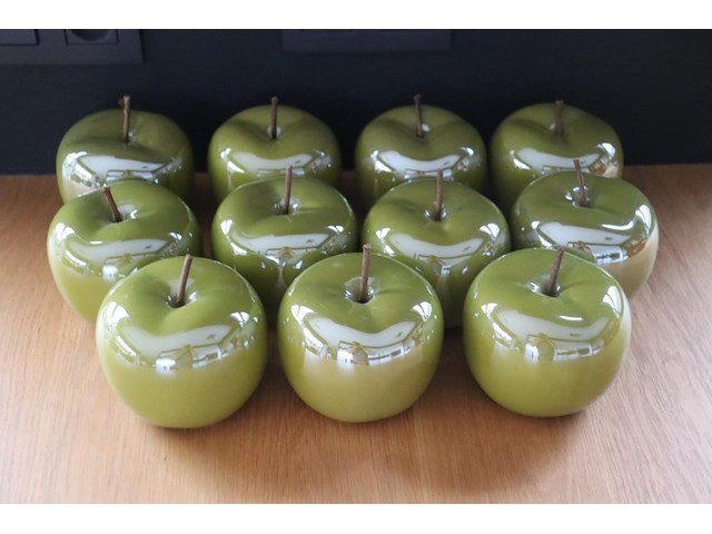 11 decoratieve appels - afbeelding 1 van  2