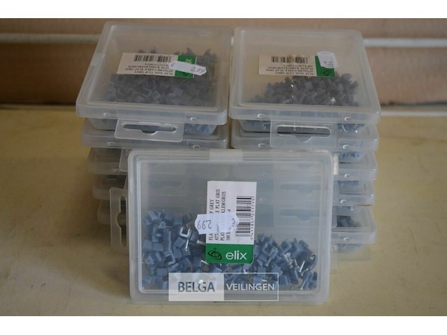 11 doosjes platte kabelklem 100x25171 cho4 - afbeelding 1 van  2