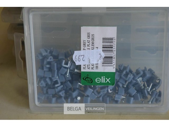 11 doosjes platte kabelklem 100x25171 cho4 - afbeelding 2 van  2