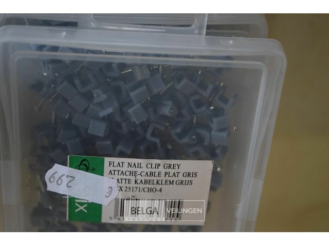 11 doosjes platte kabelklem 100x25171 cho4 - afbeelding 2 van  2