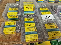 11 dozen hout schroeven met bits - afbeelding 3 van  6