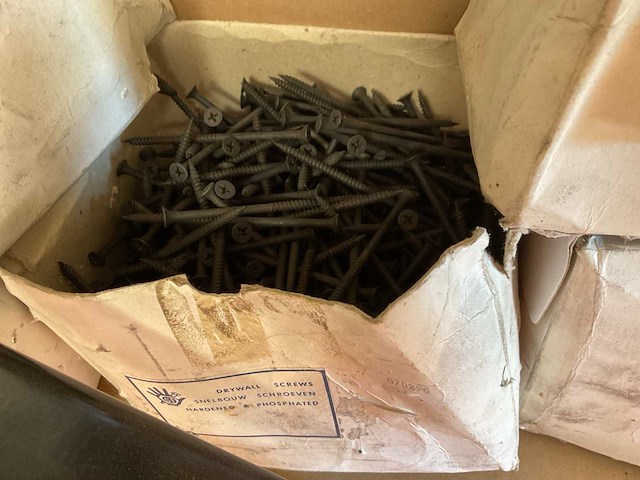 11 dozen houtschroeven of gipsplaat schroeven - afbeelding 5 van  7