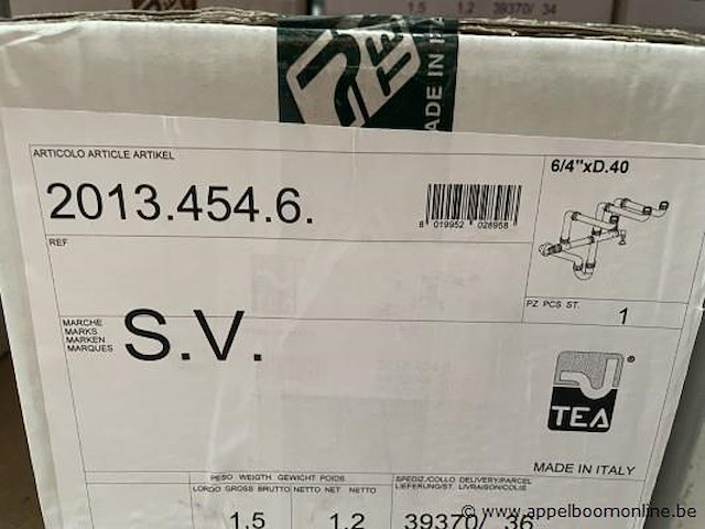 11 dozen inhoudend sifons tea - afbeelding 2 van  2