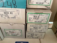 11 dozen inox houtdraadbouten; schroeven - afbeelding 2 van  4