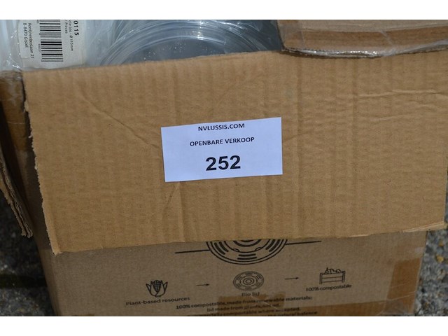 11 dozen met ronde pvc deksels en doosjes - afbeelding 5 van  7