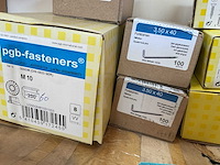 11 dozen puntduimen; schroeven; bevestigingsmaterialen - afbeelding 7 van  8