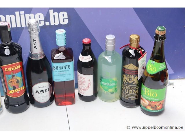 11 flessen diverse sterke dranken - afbeelding 2 van  3