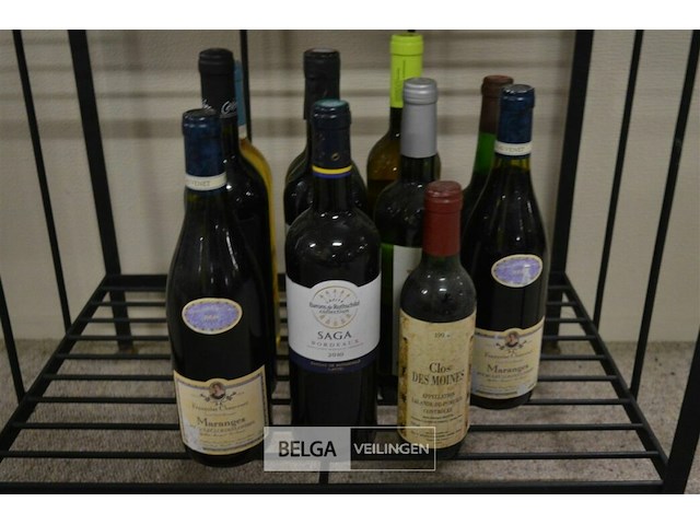 ±11 flessen diverse wijnsoorten - afbeelding 1 van  2