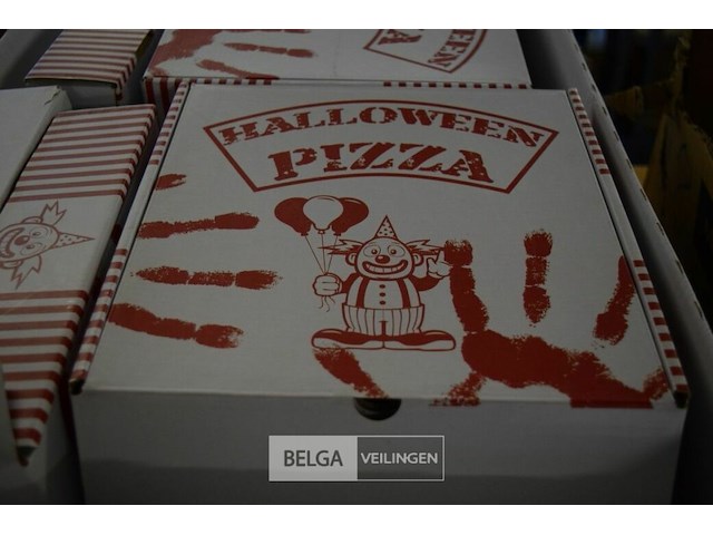 11 halloween pizza met geluid - afbeelding 1 van  2