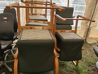 11 houten stoelen - afbeelding 1 van  3