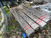 11 houten veiligheidspalen - afbeelding 3 van  3