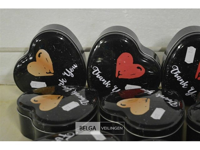 ±11 opbergdoosjes hartjes - afbeelding 2 van  2