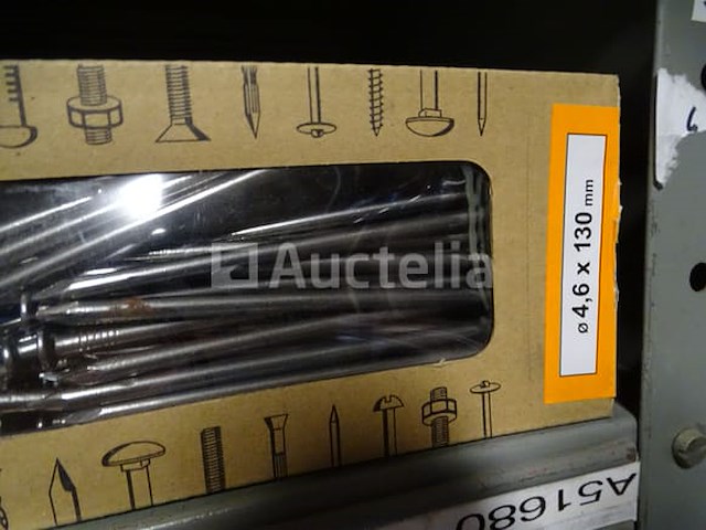 11 rijen dozen (schroeven, bouten, .. zie details) - afbeelding 14 van  21