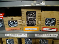 11 rijen dozen (schroeven, bouten, .. zie details) - afbeelding 16 van  21