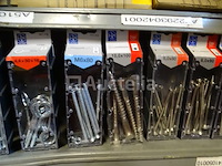 11 rijen dozen (schroeven, bouten, .. zie details) - afbeelding 9 van  21