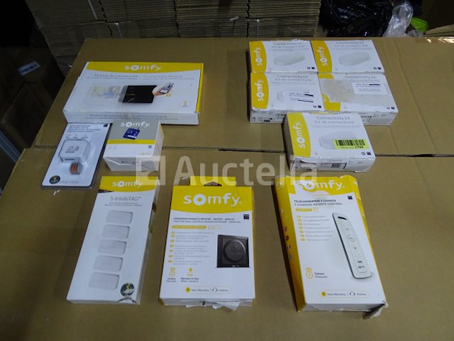 11 somfy-gerelateerde items - winkelwaarde 1.141 € - afbeelding 1 van  8