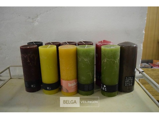 11 spaas kaarsen - afbeelding 1 van  2