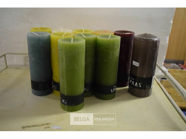 11 spaas kaarsen - afbeelding 1 van  3