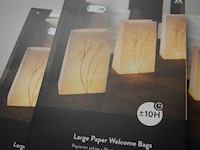 ± 11 st spaas welcome bags met kaarsjes - afbeelding 2 van  3