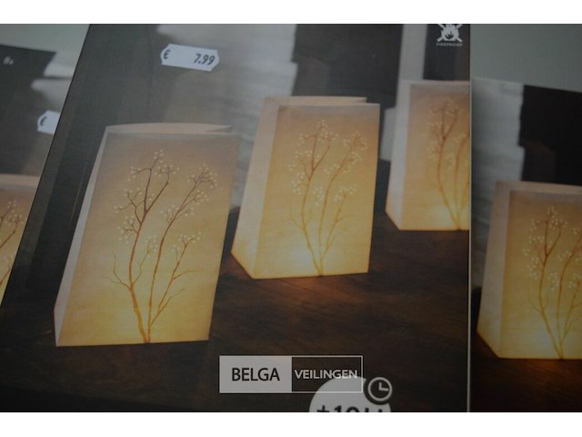 ± 11 st spaas welcome bags met kaarsjes - afbeelding 3 van  3