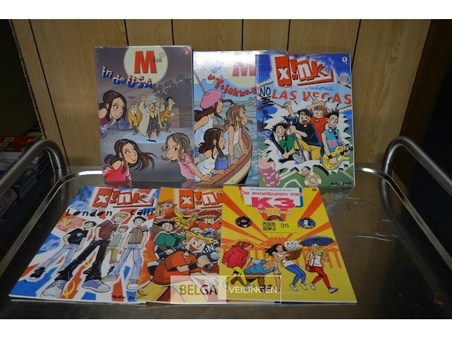 ±11 stripverhalen; k3, m kids, xink - afbeelding 1 van  6