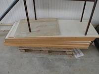 11 tafelbladen afm. 1,90m x 0,80m - afbeelding 6 van  6