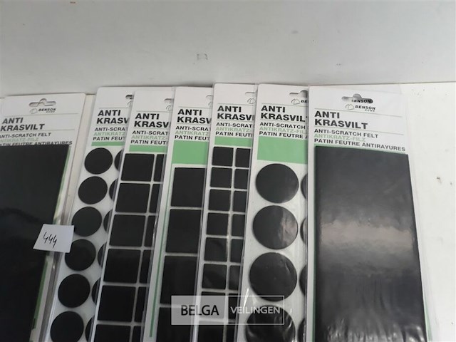 11 x antikrasvilt zwart mix - afbeelding 3 van  3