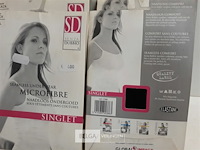 11 x dames onderhemd zwart l/xl - afbeelding 3 van  3