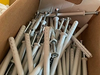 11 x dozen universele kozijnpluggen; nagelpluggen; nylon hollewandpluggen - afbeelding 3 van  15