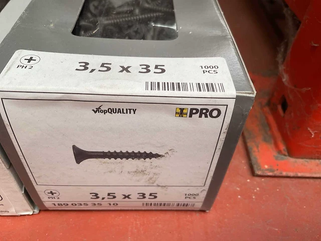 11 x dozen zwarte schroeven; schroeven met boorkop en afdekplaatje - afbeelding 5 van  8