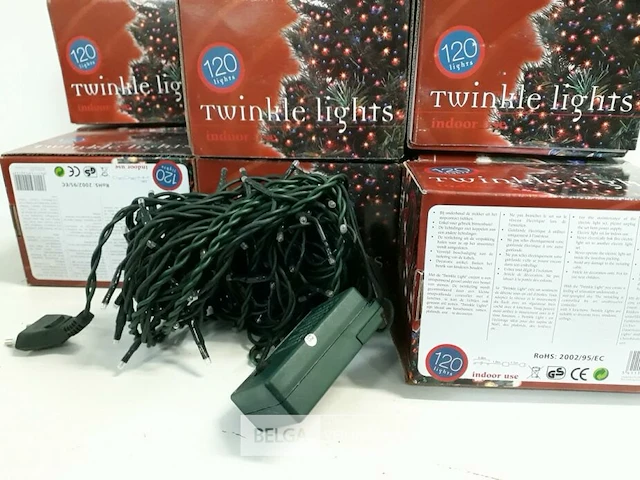 11 x kerstlampen 120 l classic twinkel 8 programma's - afbeelding 3 van  3