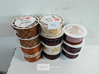 11 x kerstlint mix - afbeelding 2 van  3