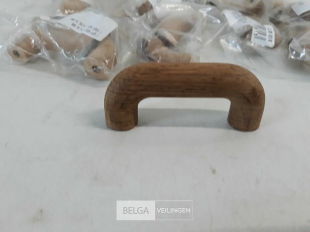11 x meubelgreep hout 64 mm eik - afbeelding 3 van  3
