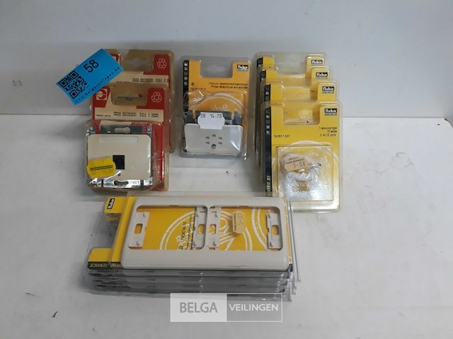 11 x niko inbouw oud model cream mix - afbeelding 2 van  3