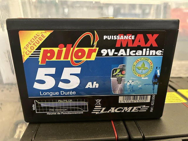 11 x pilor schrikdraadbatterij - afbeelding 1 van  3