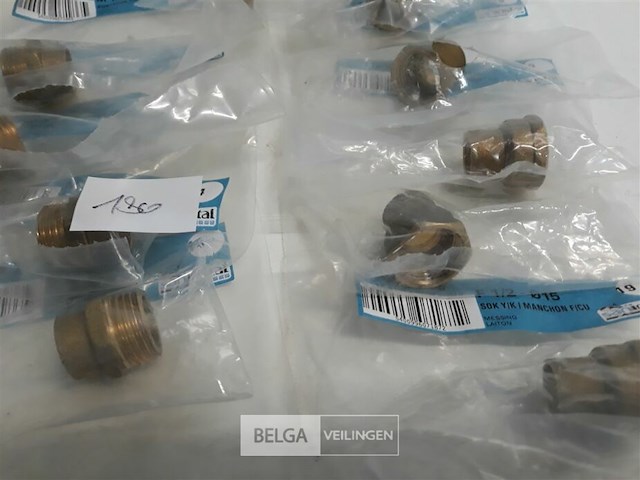 11 x puntstuk soldeer koper 15 mm ½ 2 assorti - afbeelding 3 van  3
