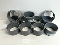 11 x verloop 100-90 pvc lijmverbinding - afbeelding 2 van  3