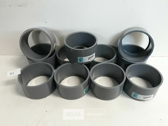 11 x verloop 100-90 pvc lijmverbinding - afbeelding 2 van  3