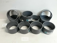 11 x verloop 100-90 pvc lijmverbinding - afbeelding 2 van  3