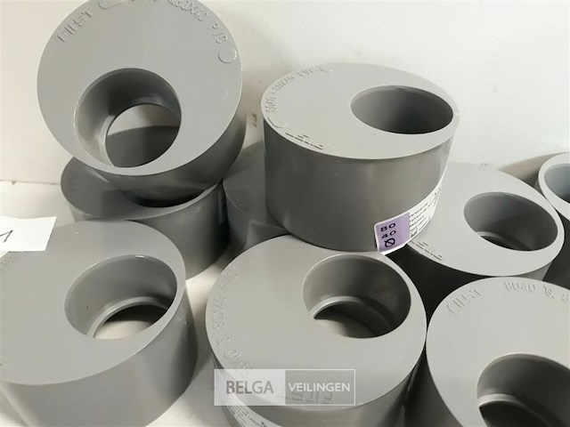 11 x verloop 80-40 pvc lijmverbinding - afbeelding 3 van  3