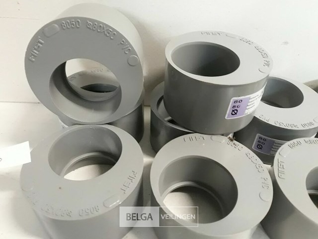 11 x verloop 80-50 pvc lijmverbinding - afbeelding 3 van  3