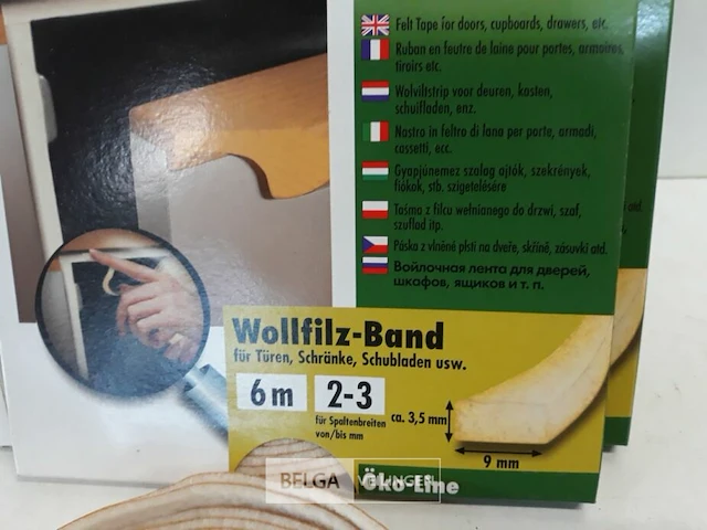 11 x wolviltstrip 6m zelfklevend - afbeelding 3 van  3