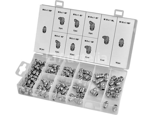 110 kraft&dele vetnippels m6/m8/m10 - afbeelding 1 van  2