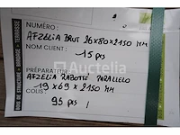 110 platen van afzélia - afbeelding 5 van  5