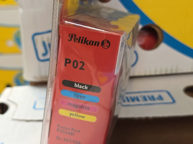 (110x) inktpatronen voor printers pelikan p02 - afbeelding 2 van  4